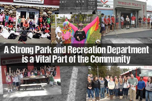 The Department of Parks and Recreation is much more than playgrounds and programs. The Department is responsible for 28 sights, memorials, and parks. They manage over 200 acres of property. They have close to 6,500 participants in different programs they manage in town. They are an integral part of this community. And they are, once again, facing large scale cuts and continued losses. Since 2008, Parks and Rec has had to make consistent cuts to their programs, staffing, and services. The attached PDF is what was presented by Director Steven Carvalho at the April 22nd Finance Committee meeting... Click to read more
