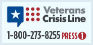 The Veterans Crisis Line connects Veterans in crisis and their families and friends with qualified, caring Department of Veterans Affairs responders through a confidential toll-free hotline, online chat, or text.  Click to visit their website for more information!